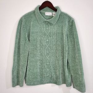 Vintage collared sweater